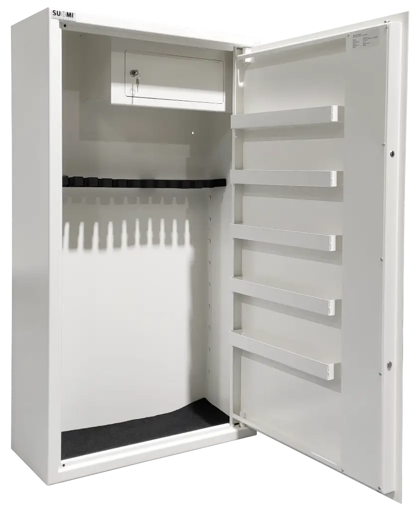 Suomi RS14 -asekaappi valkoinen